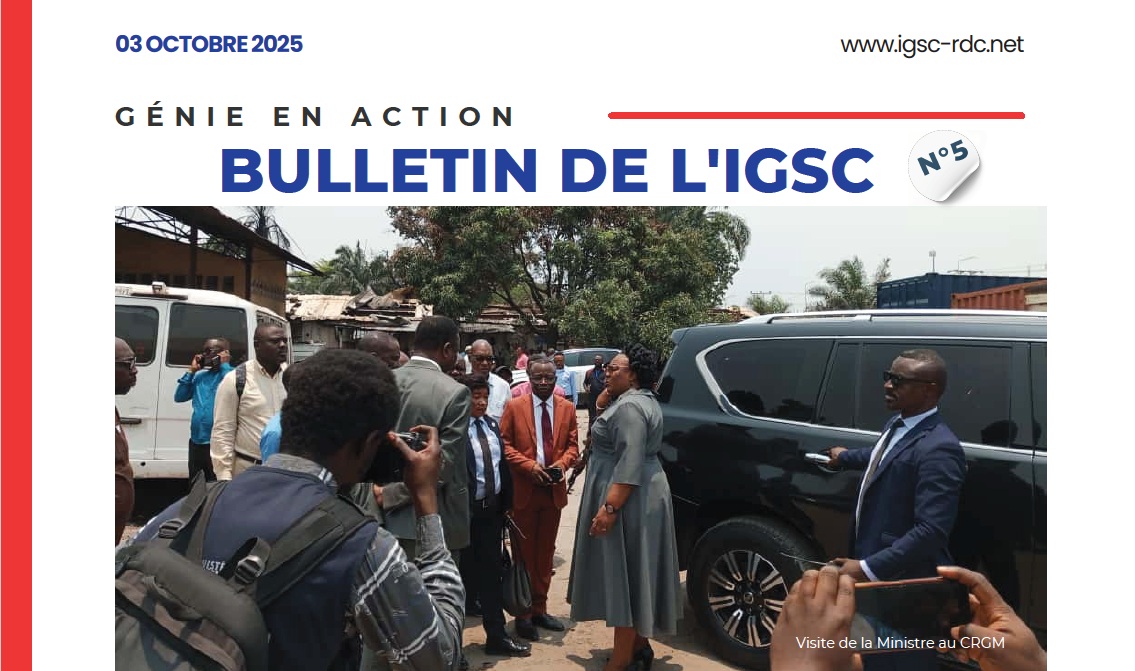 Le Bulletin IGSC est en ligne, édition n°5, du 03 octobre 2025