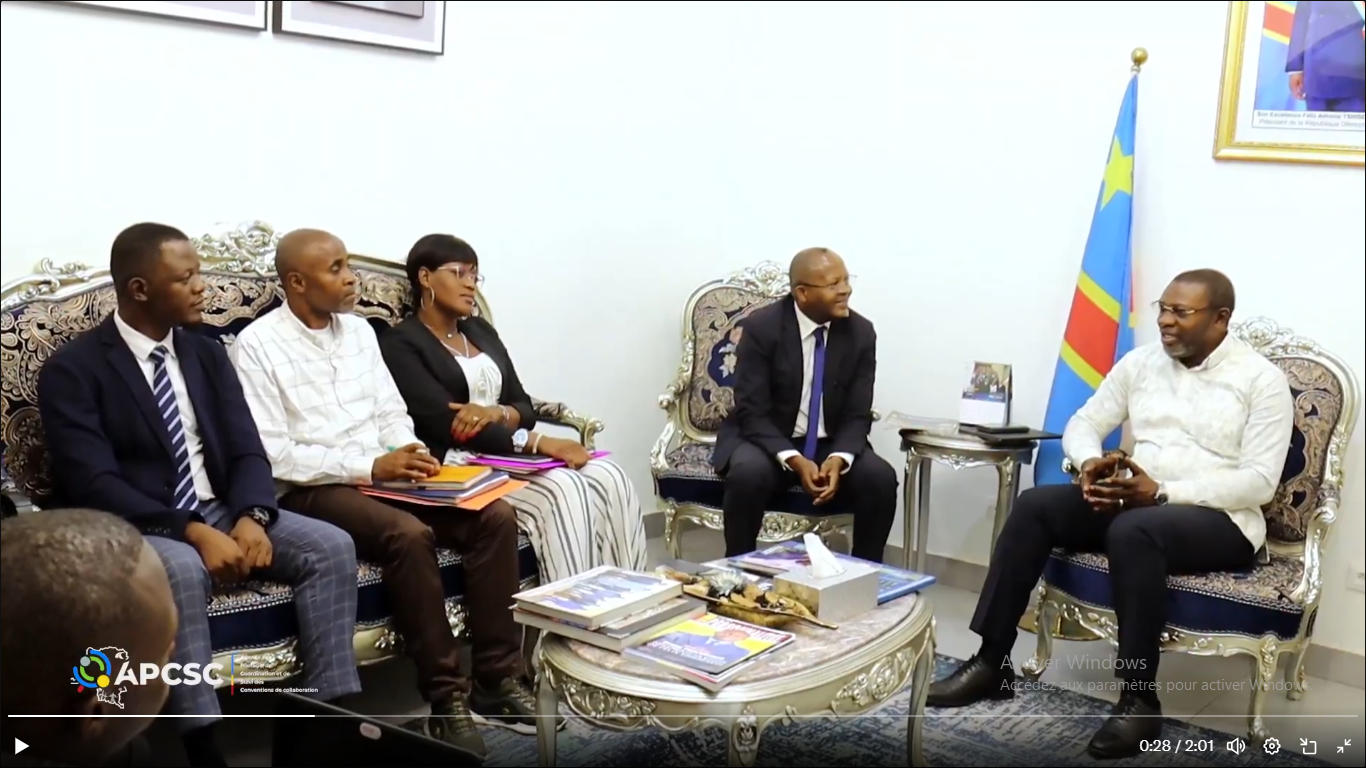 Une rencontre historique : L'IGSC et l'APCSC unissent leurs forces pour la valorisation des innovations, inventions et résultats de recherche en RDC