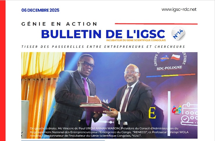 Bulletin de l'IGSC n°14 du 06 Décembre 2025