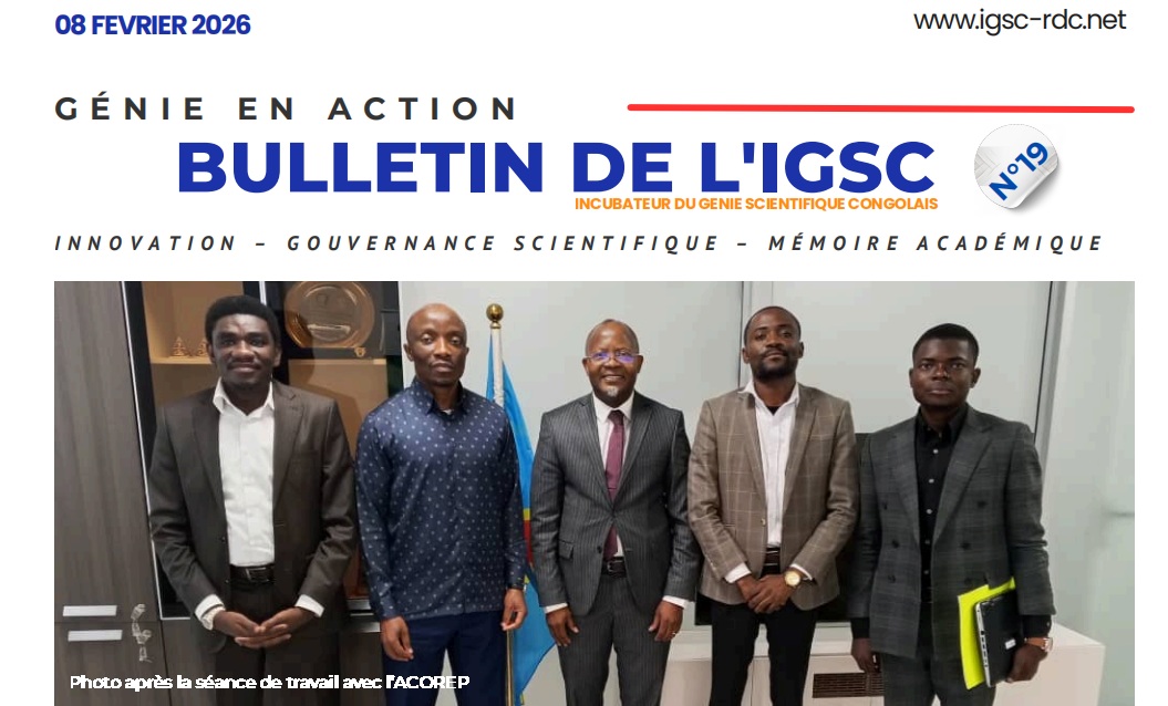 Bulletin de l'IGSC n°19 du 08 février 2026