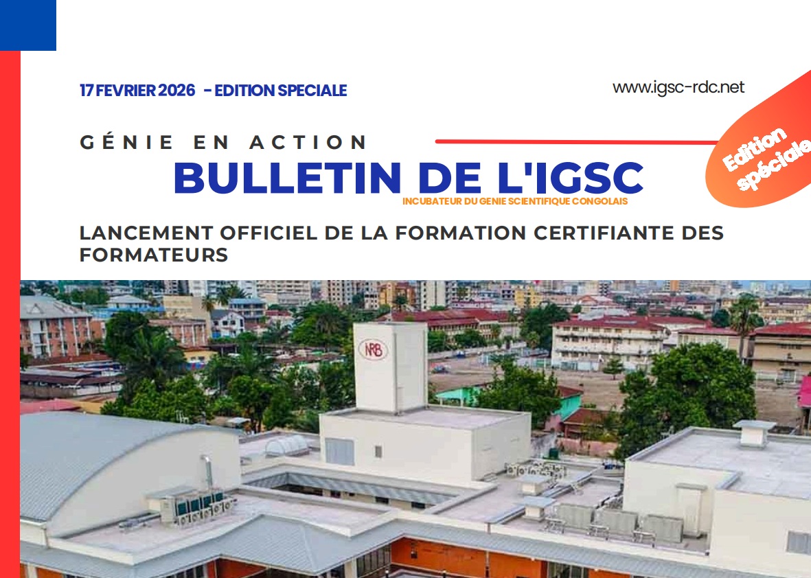 Bulletin de l'IGSC n°21 du 17 février 2026