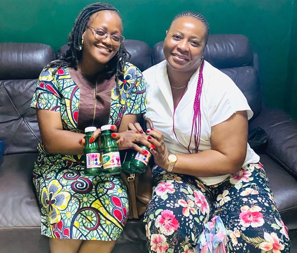 Madame Nadia Kapinga, Point Focal Eco-Hydro et Madame Bassembe Jessica Mamy, Innovatrice